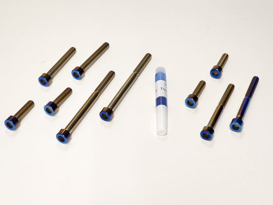 Surron Light Bee/Talaria Sting Bar Mount Titanium Bolt Kit - BlackOut Moto