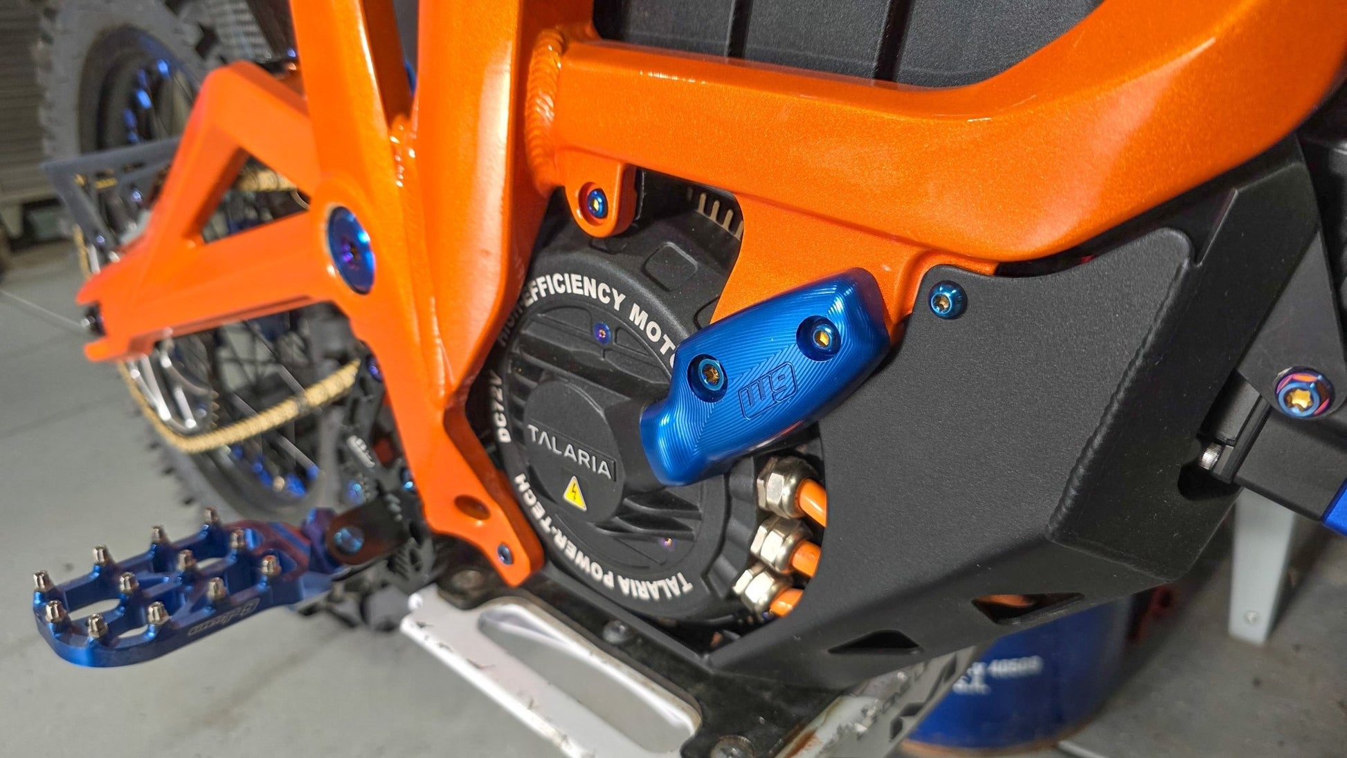 Talaria MX5 Hall Sensor Wire Guard - BlackOut Moto