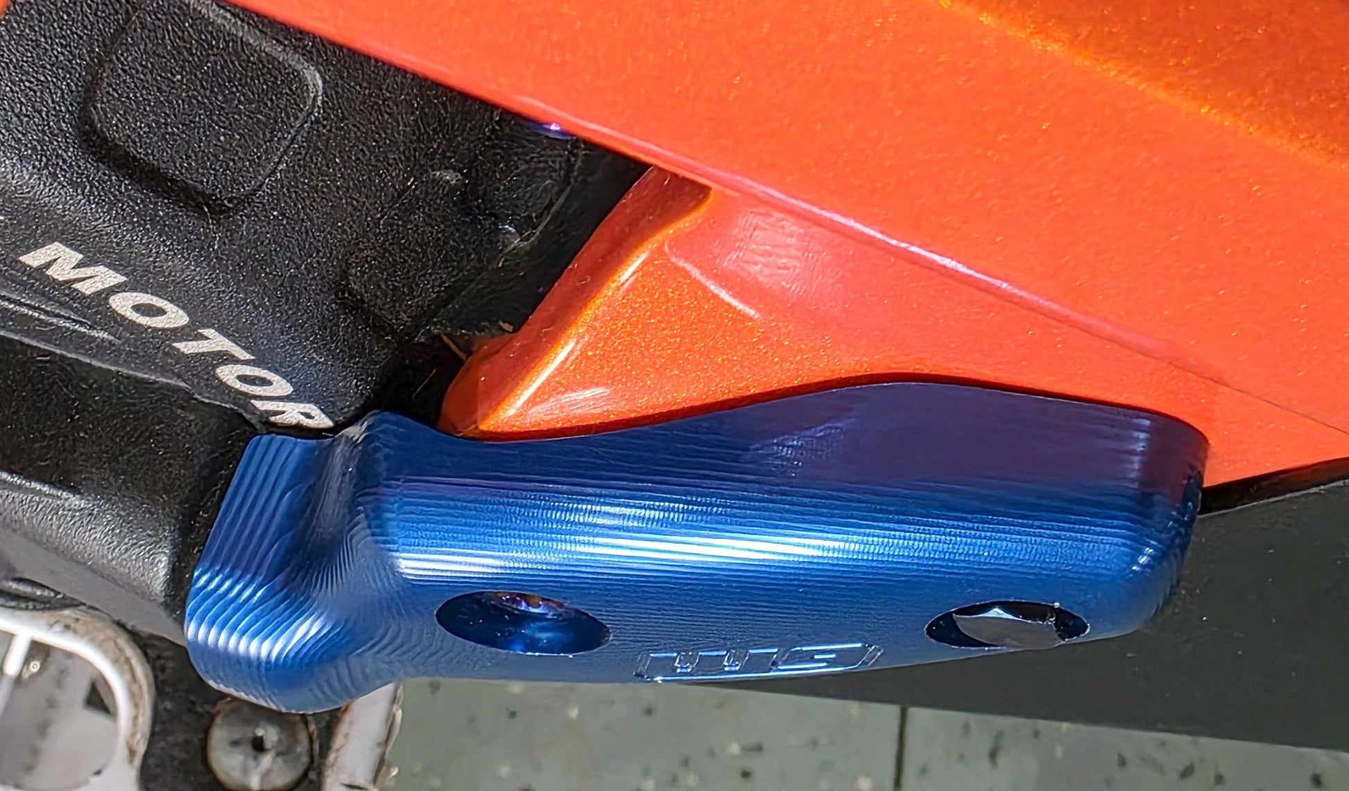 Talaria MX5 Hall Sensor Wire Guard - BlackOut Moto