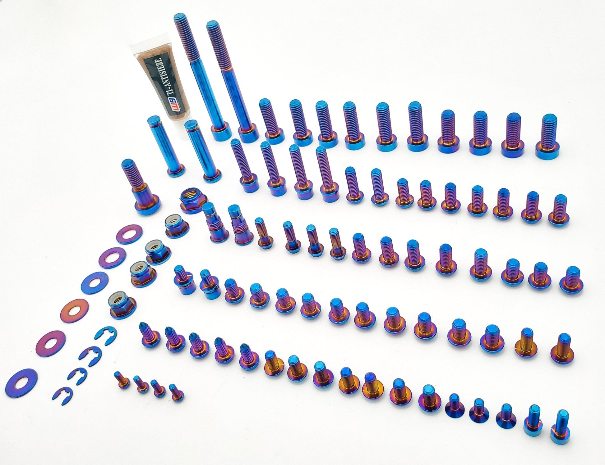 Talaria Sting MX4 Titanium Body Bolt Kit - BlackOut Moto
