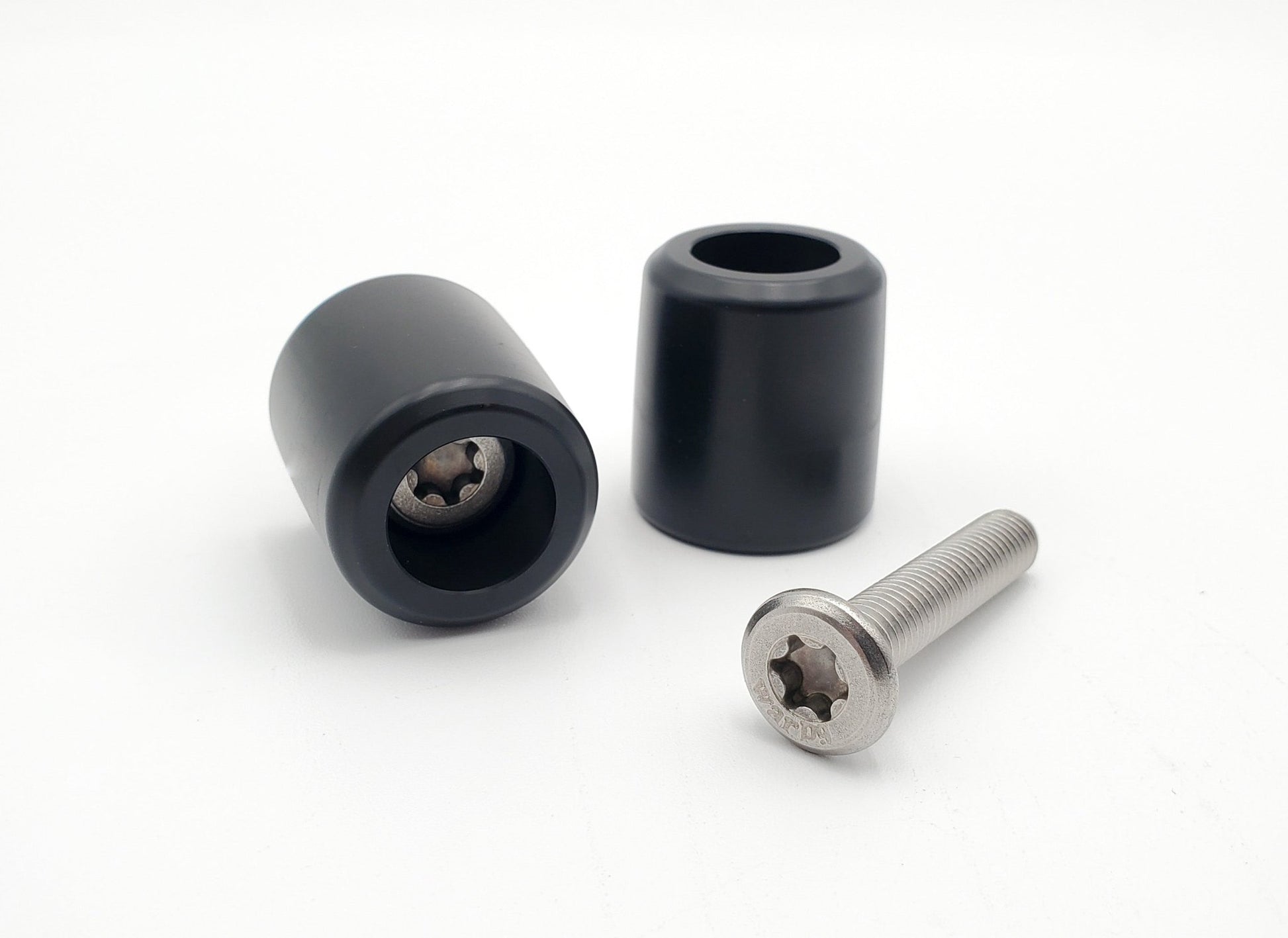 Tapped Bar End Slider - BlackOut Moto