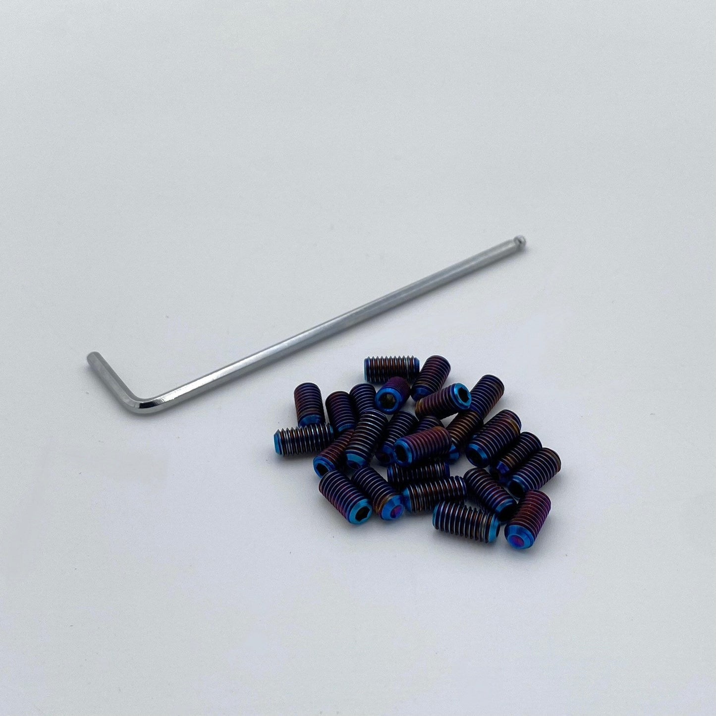 Titanium Elite Foot Peg Screws - BlackOut Moto