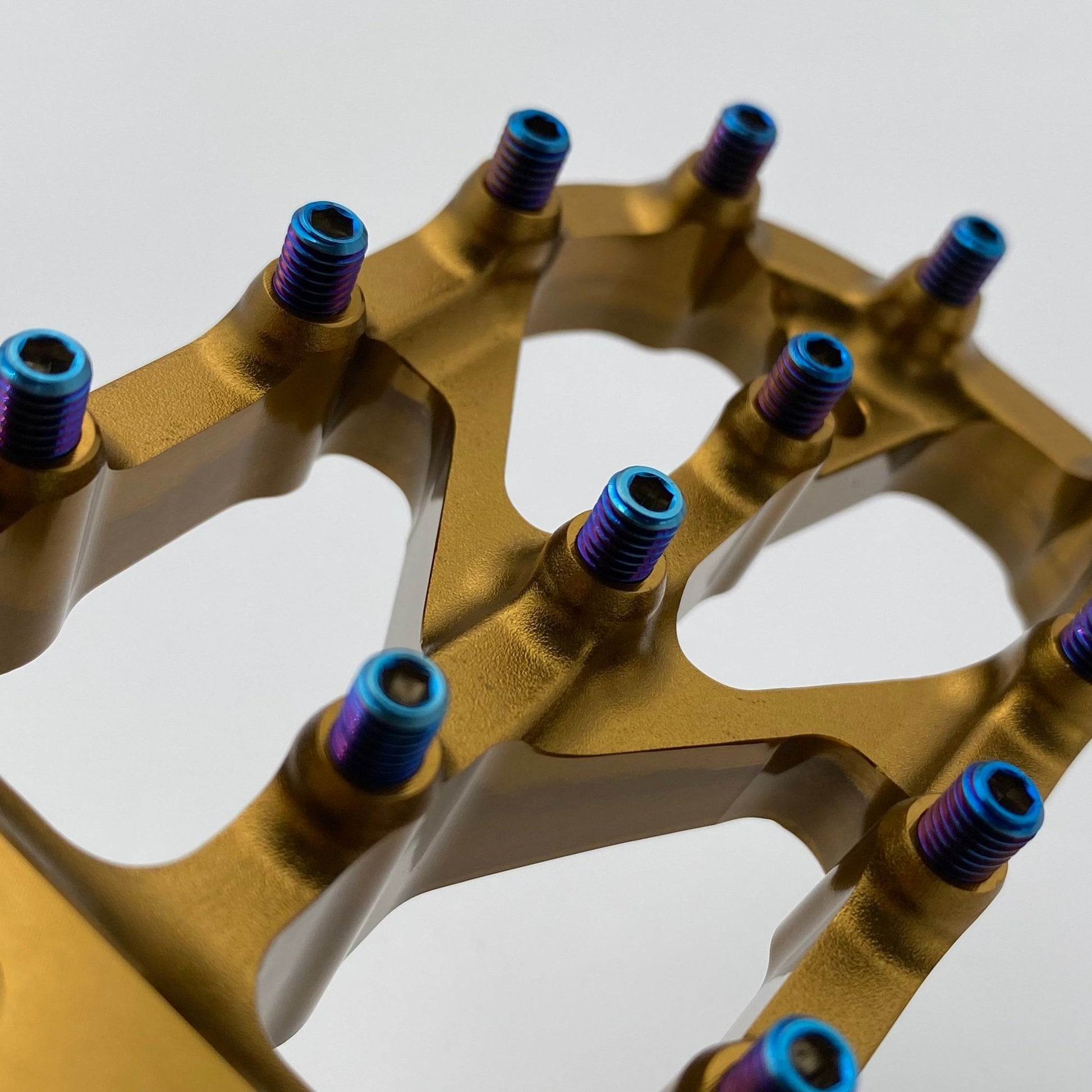 Titanium Elite Foot Peg Screws - BlackOut Moto