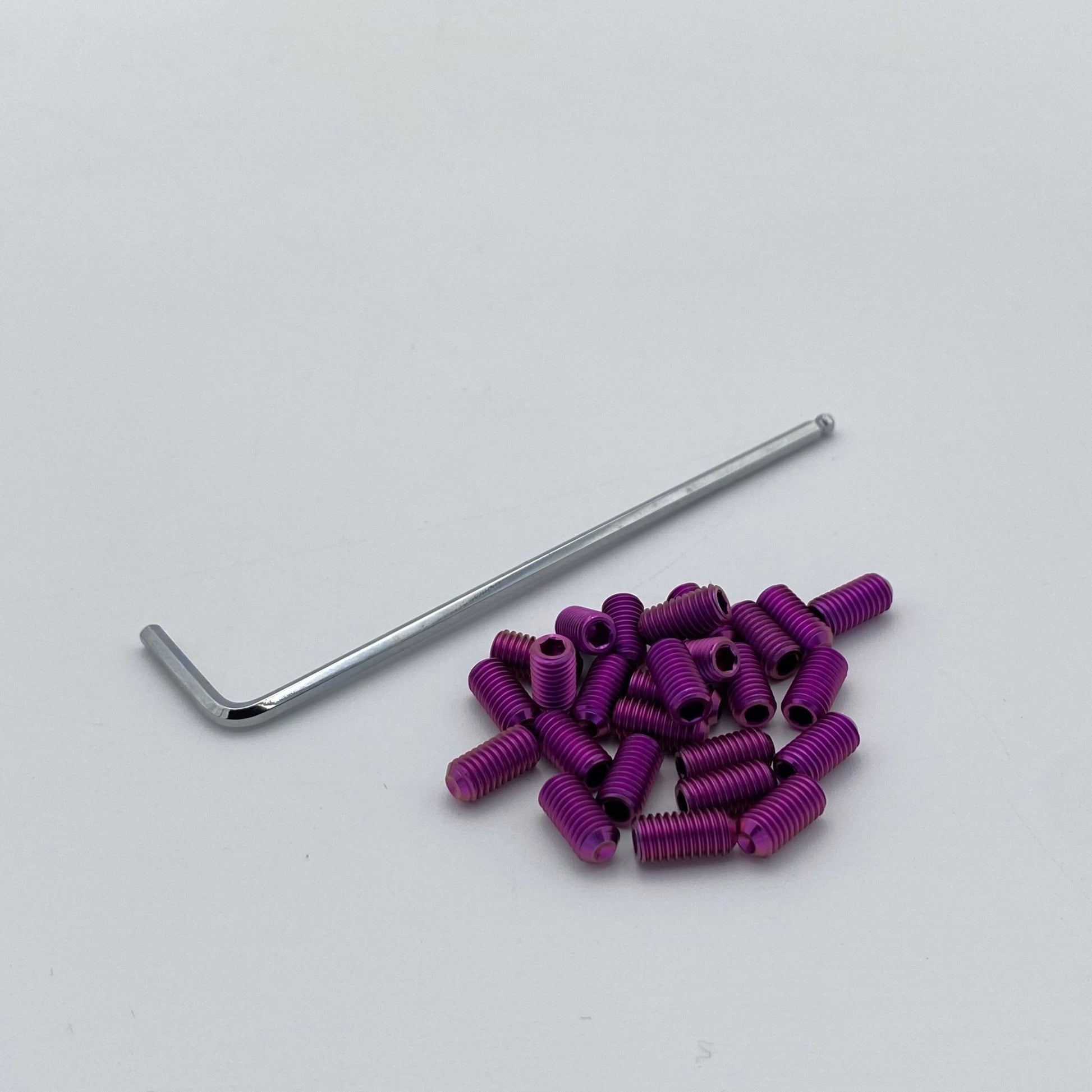 Titanium Elite Foot Peg Screws - BlackOut Moto
