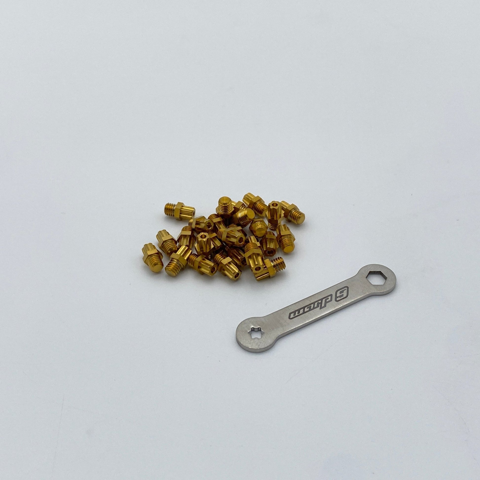 Titanium Elite Foot Peg Screws - BlackOut Moto