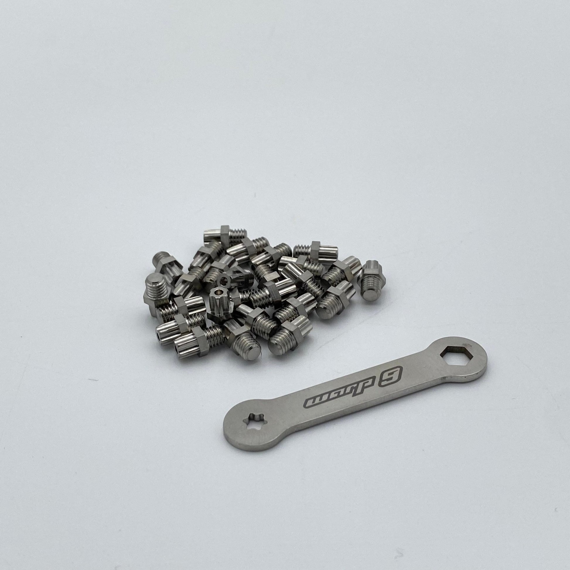 Titanium Elite Foot Peg Screws - BlackOut Moto