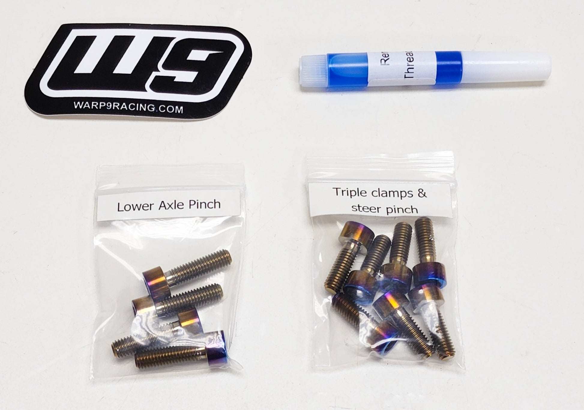 Titanium Fork Bolts - BlackOut Moto