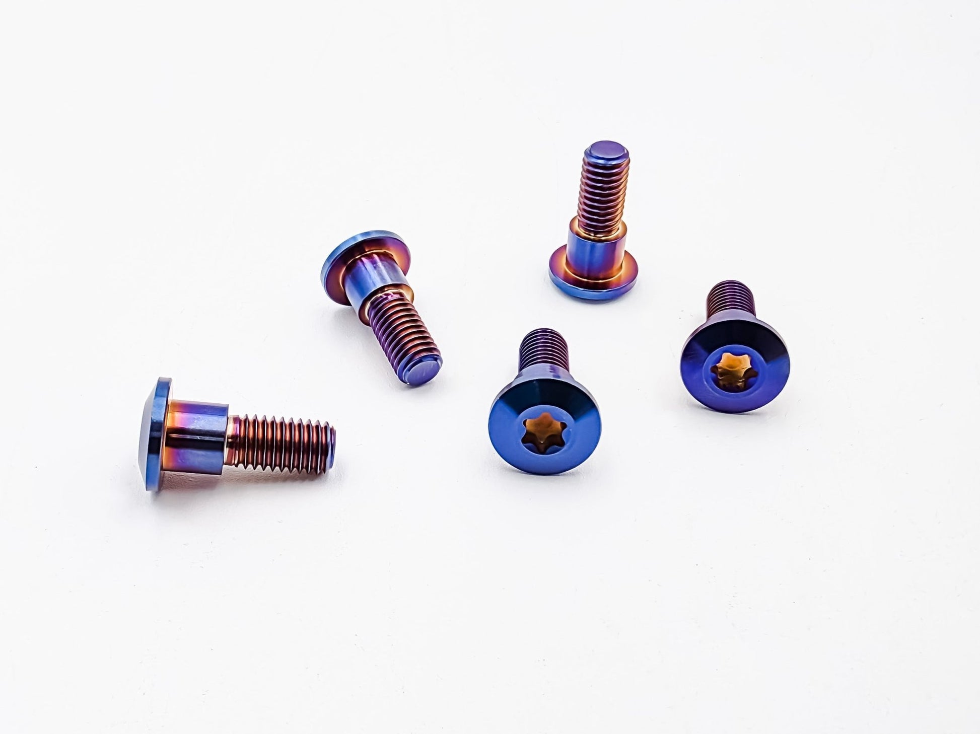Titanium Rear Sprocket Bolts – Talaria MX5 (Burnt Blue) - BlackOut Moto