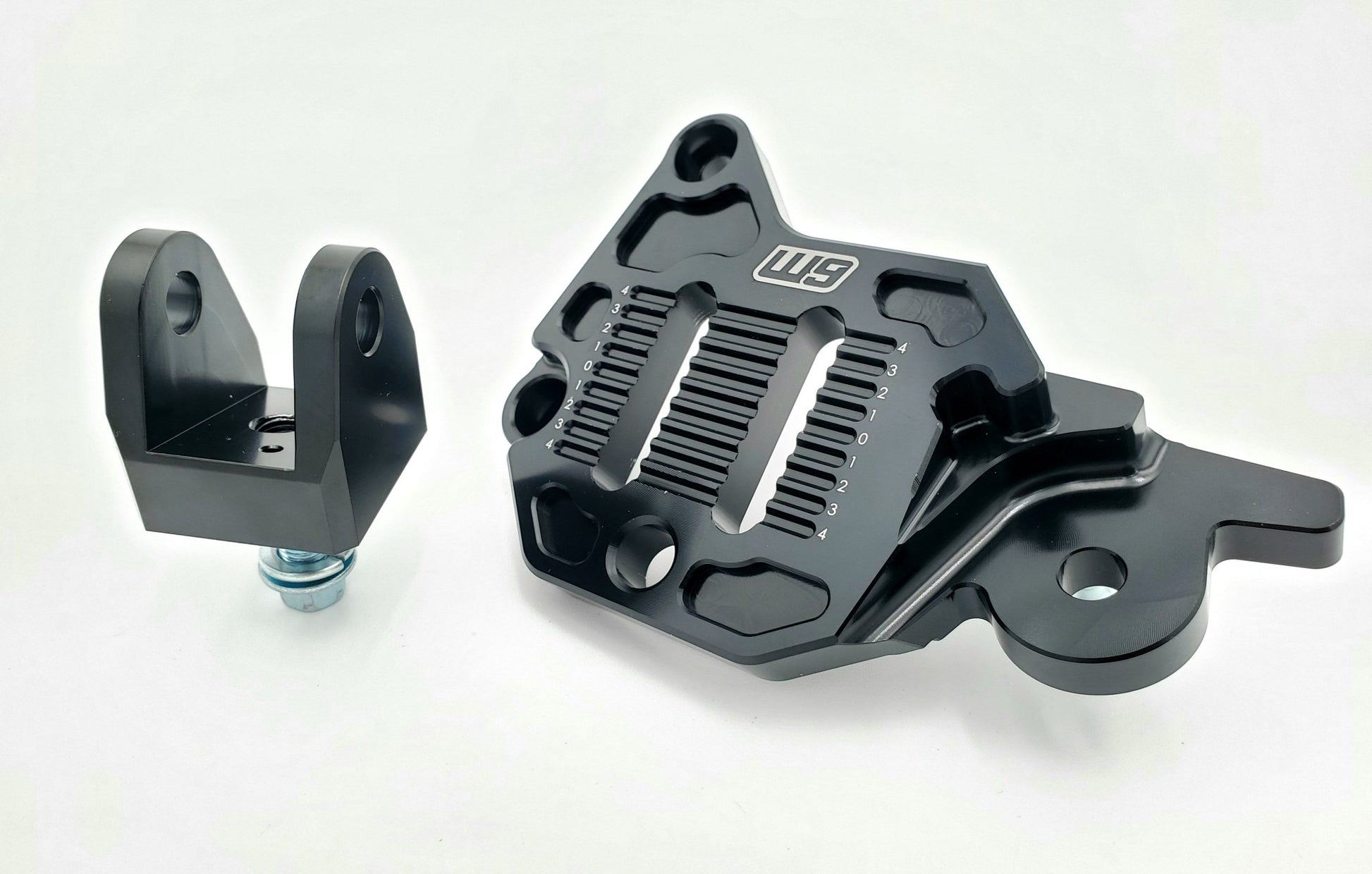 Ultra Bee Adjustable Foot Peg Mount - BlackOut Moto