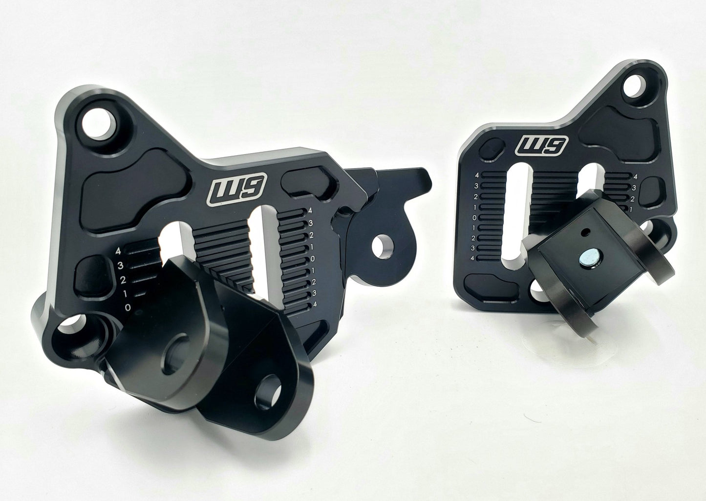 Ultra Bee Adjustable Foot Peg Mount - BlackOut Moto