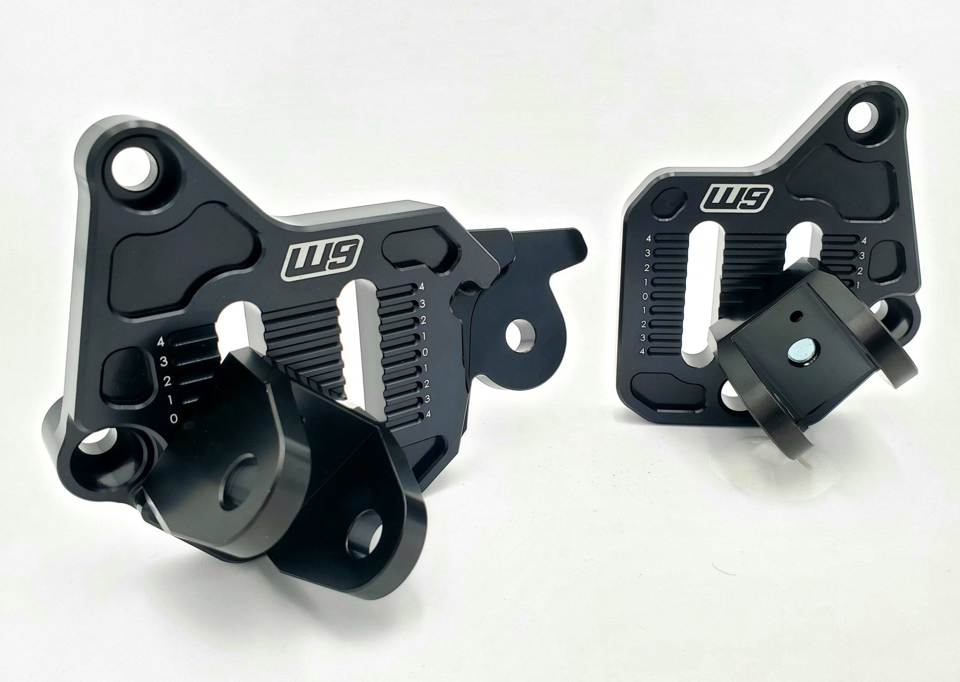Ultra Bee Adjustable Foot Peg Mount - BlackOut Moto