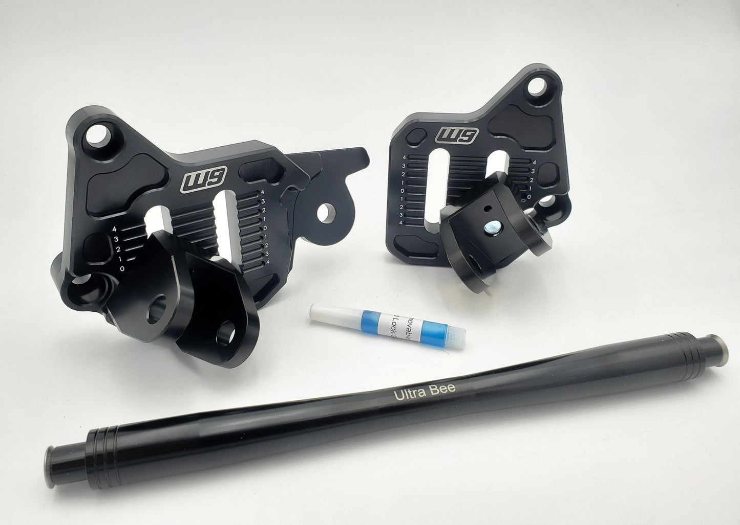 Ultra Bee Adjustable Foot Peg Mount - BlackOut Moto