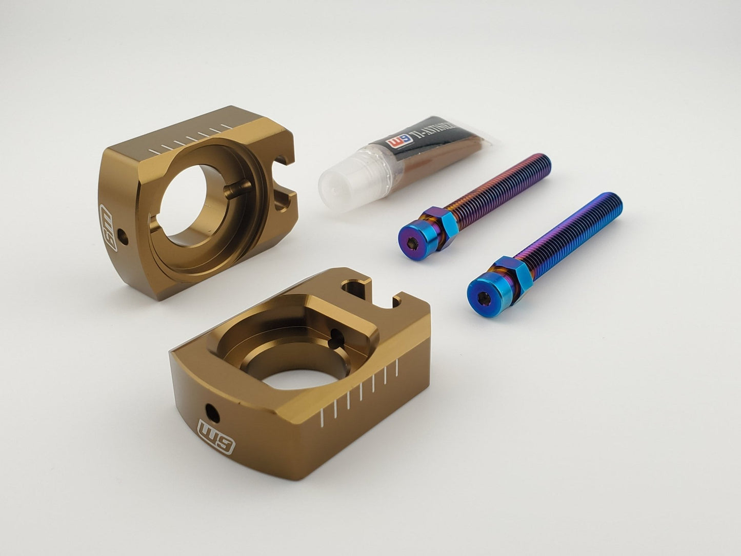 Ultra Bee Axle Block - BlackOut Moto