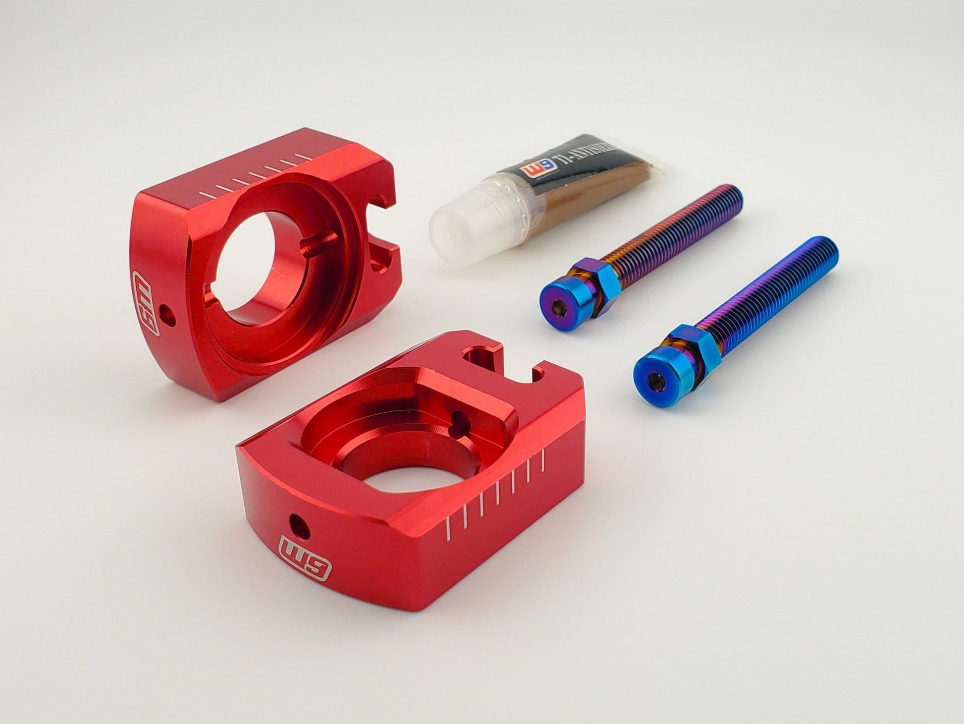 Ultra Bee Axle Block - BlackOut Moto