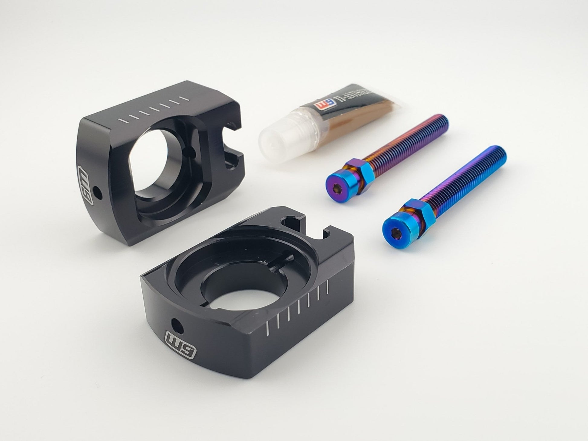 Ultra Bee Axle Block - BlackOut Moto