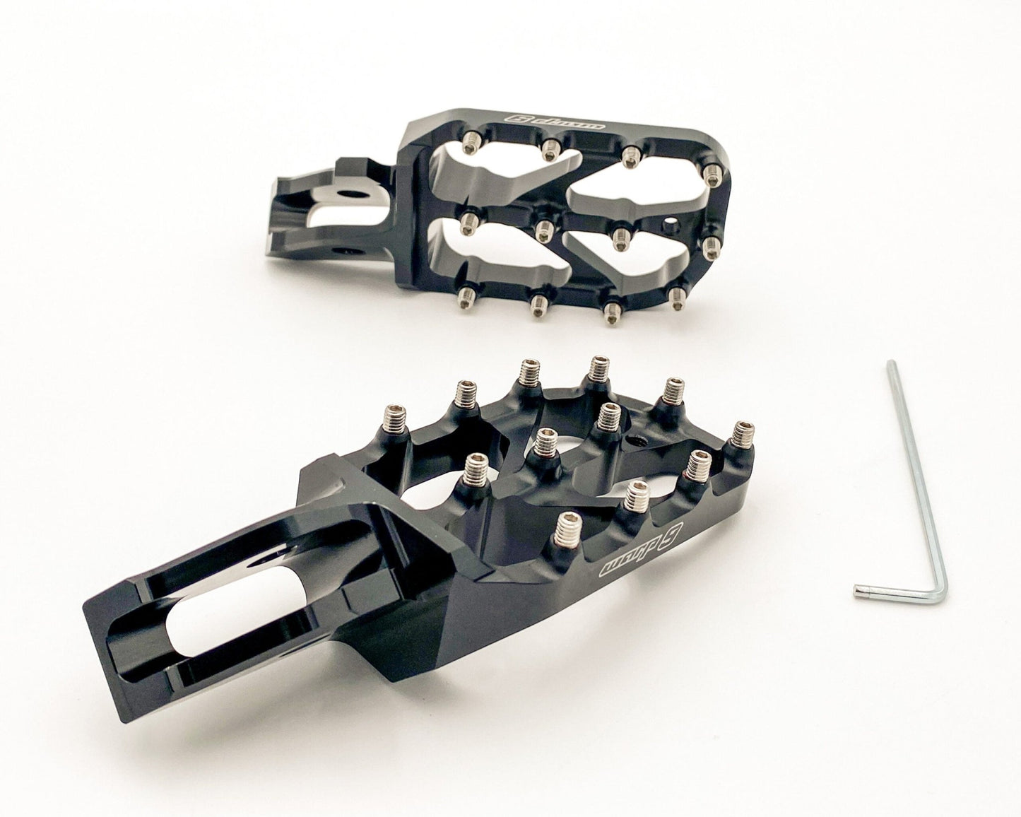 Ultra Bee Elite Foot Pegs - BlackOut Moto