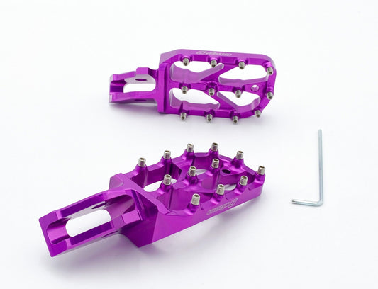 Ultra Bee Elite Foot Pegs - BlackOut Moto