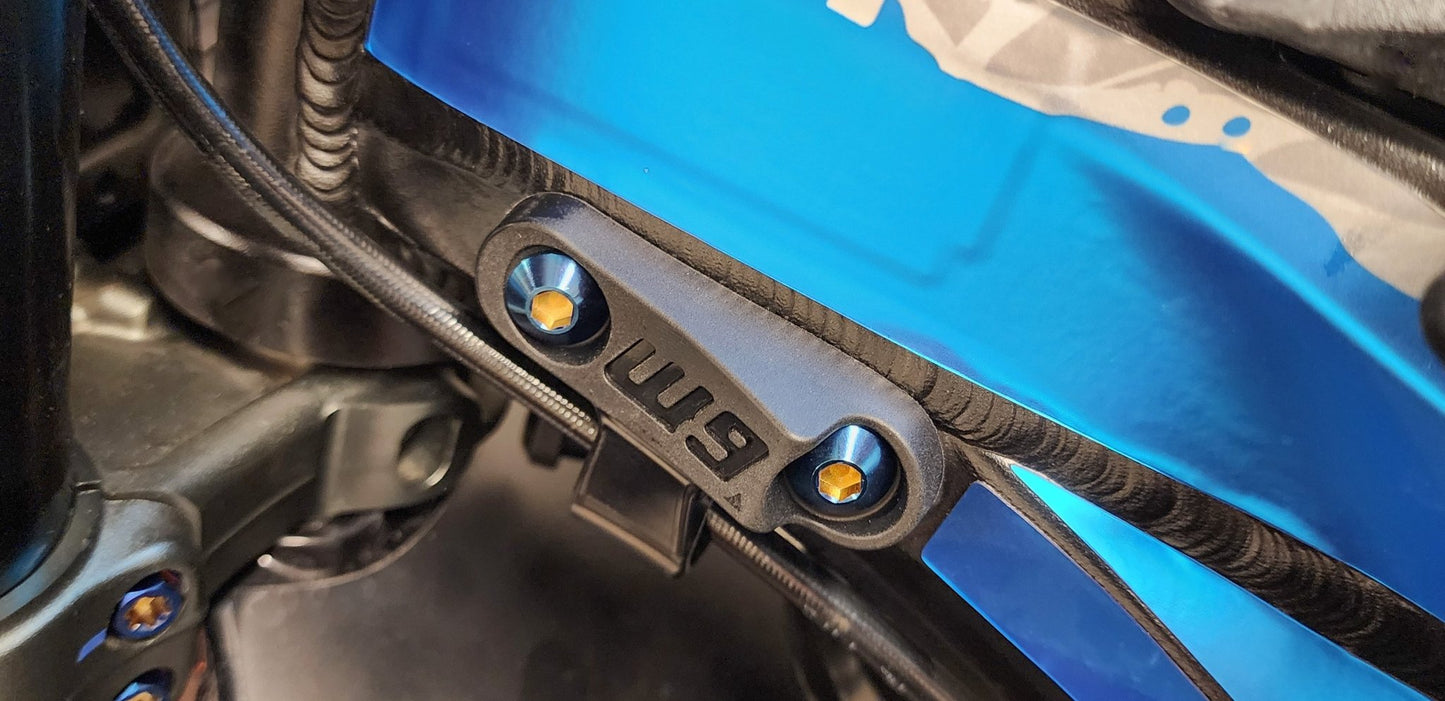 Ultra Bee Steer Stops – Low Profile - BlackOut Moto