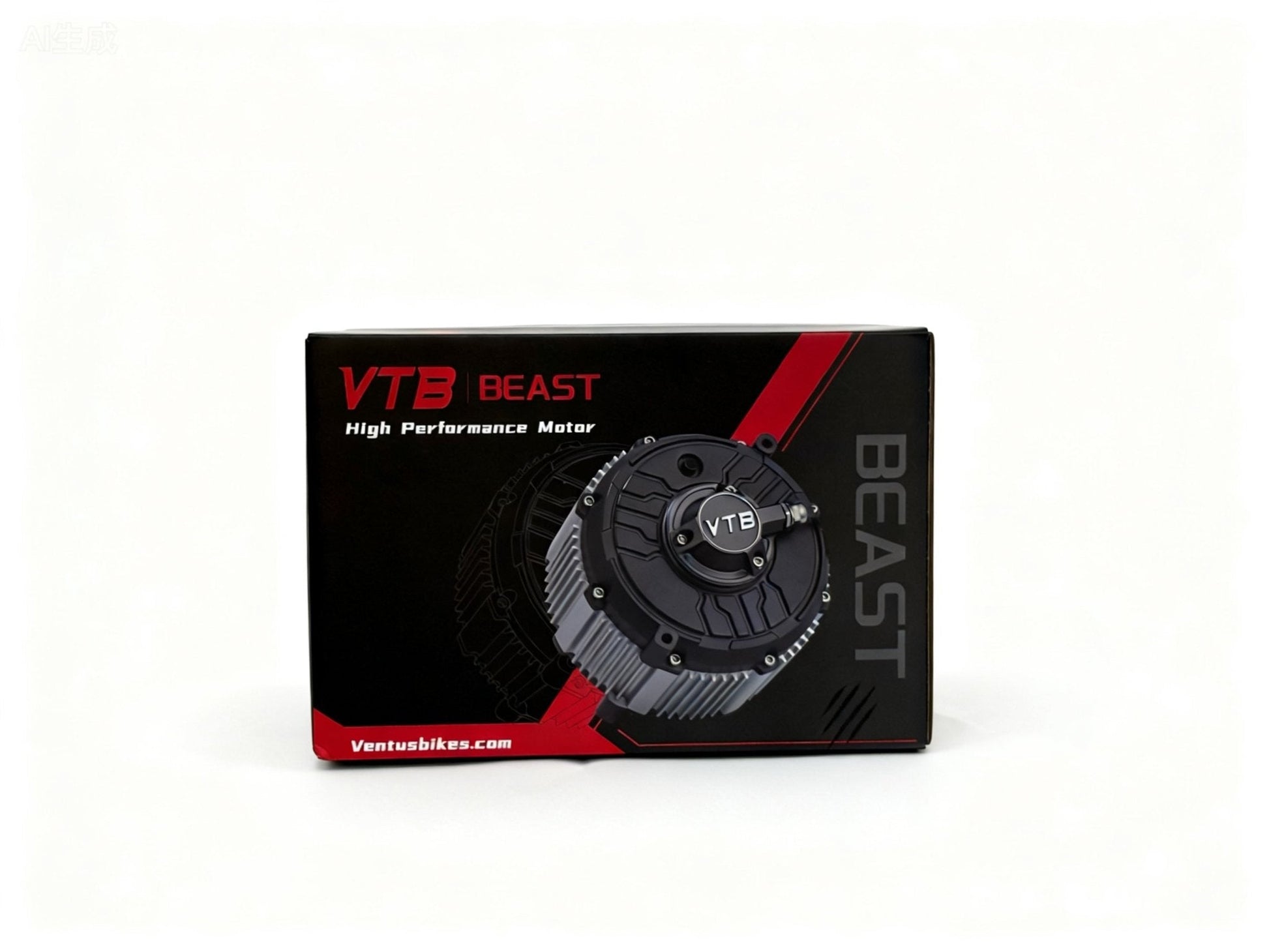 Ventus 28 kW Light Emoto Motor - BlackOut Moto