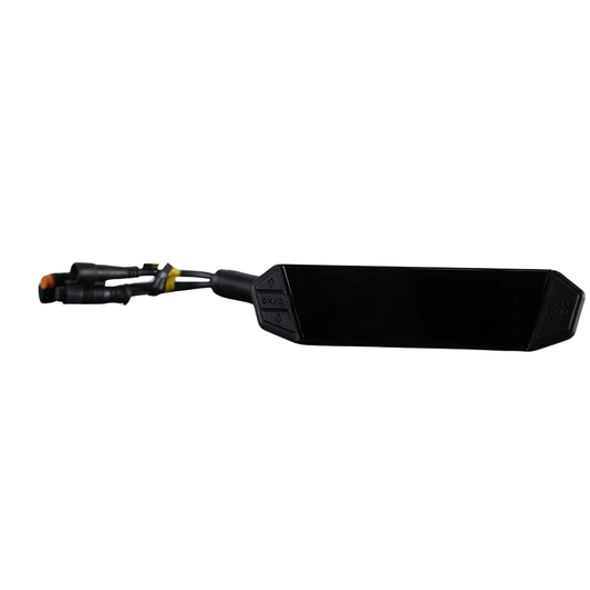 Ventus Display (Ventus OEM) - BLACKOUT moto