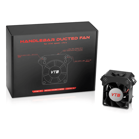 Ventus Handlebar Fan - BLACKOUT moto