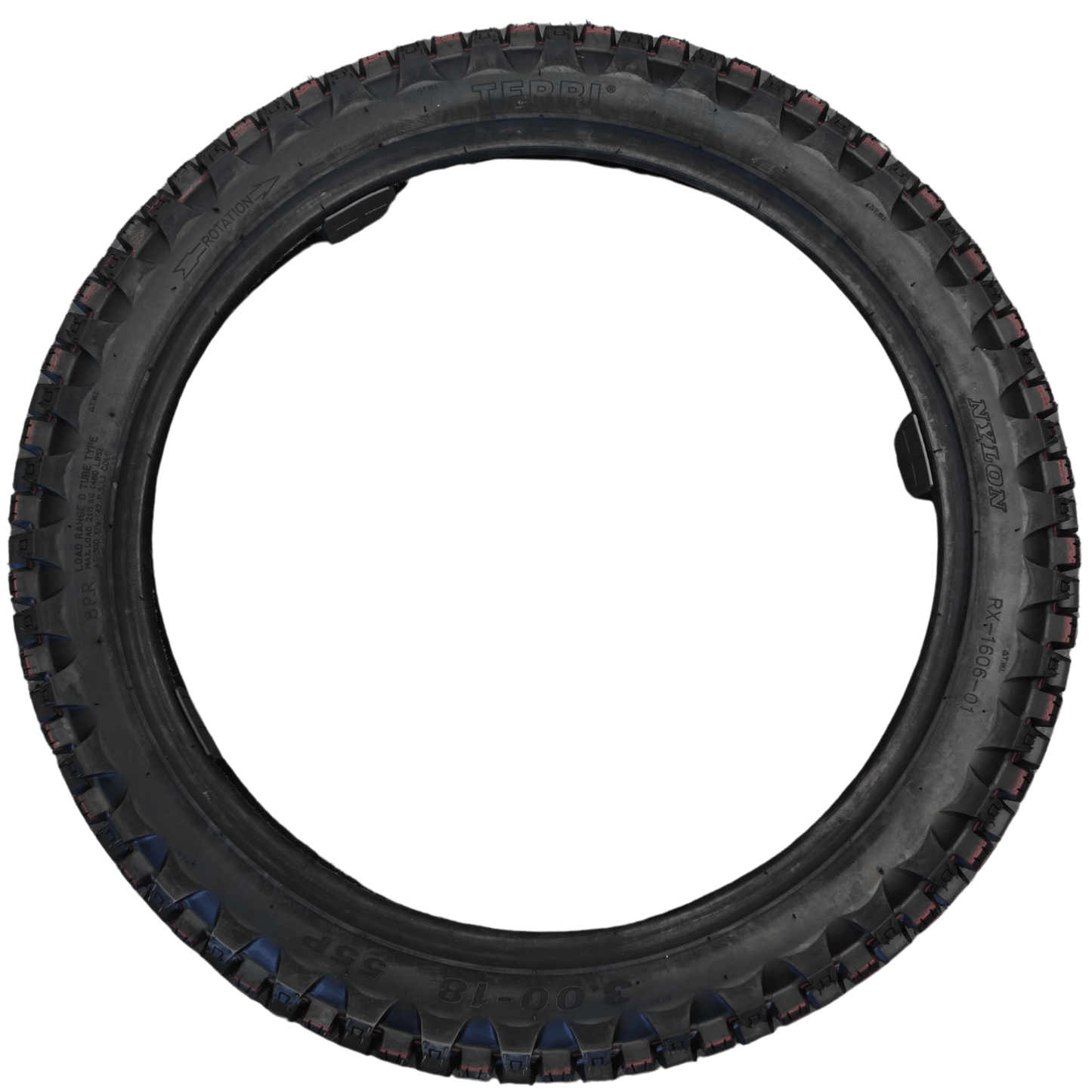Ventus Rear Tire 3.00-18 (Ventus OEM) - BLACKOUT moto