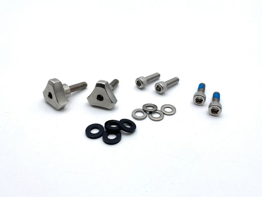 Warp 9 Big Light Hardware Kit - BlackOut Moto