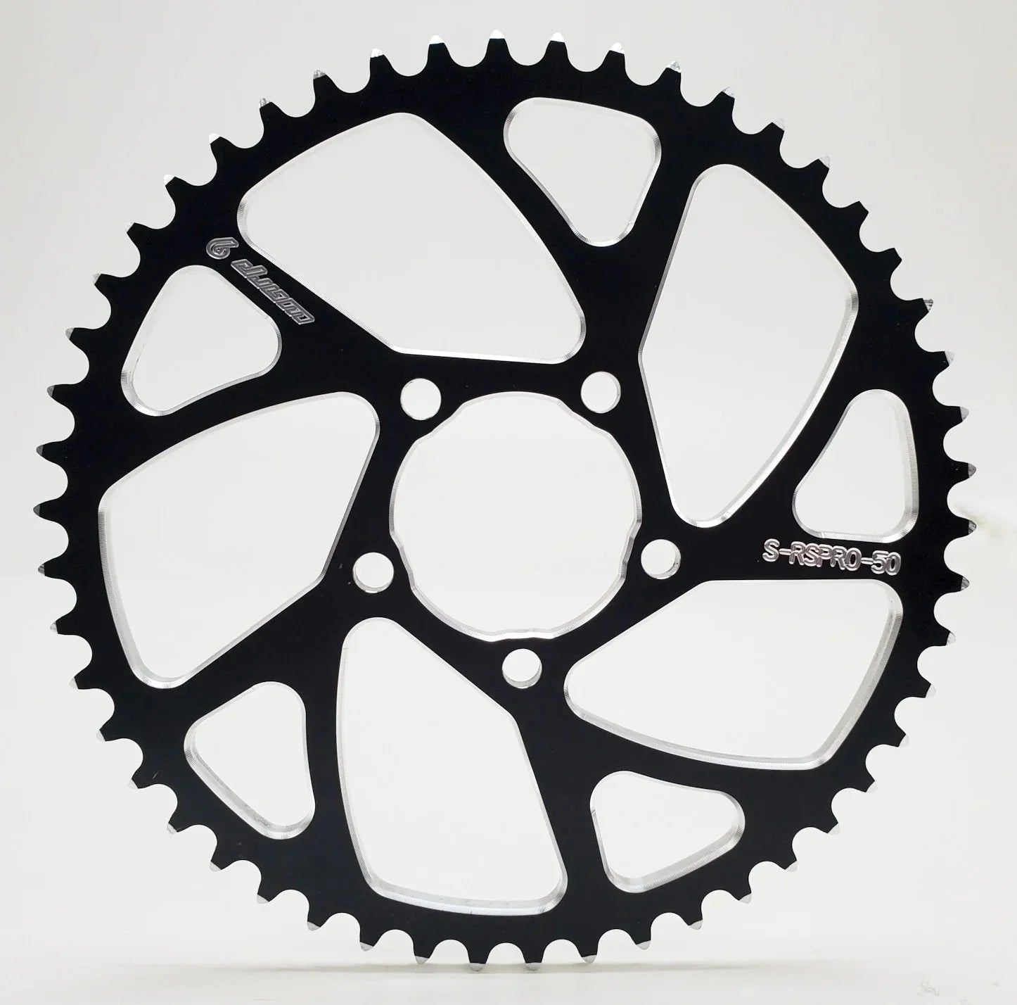 Warp9 Racing E - Moto Sprocket 50 Tooth Black - BlackOut Moto