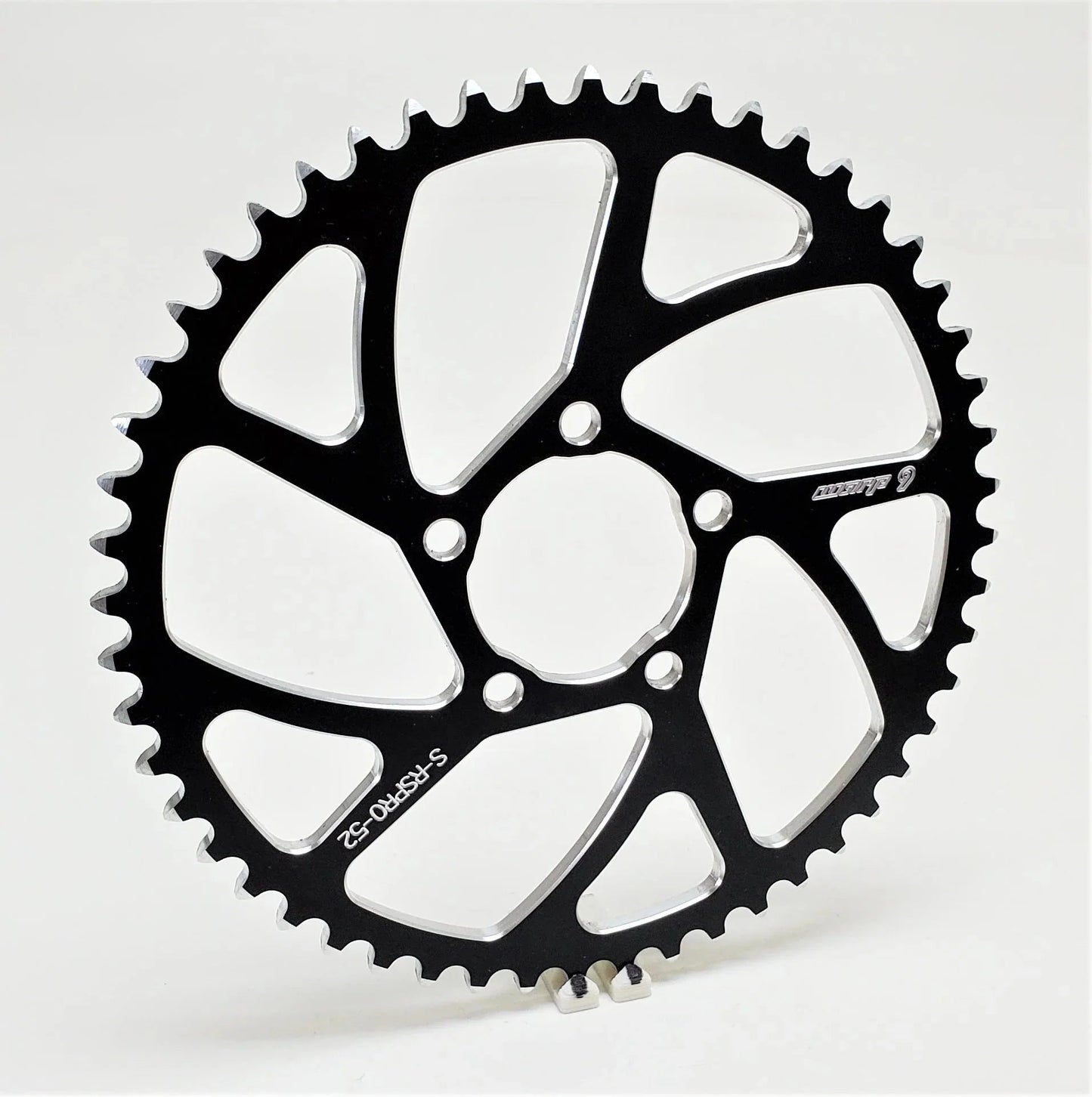 Warp9 Racing E - Moto Sprocket 52 Tooth - BlackOut Moto