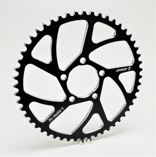 Warp9 Racing E - Moto Sprocket 52 Tooth - BlackOut Moto