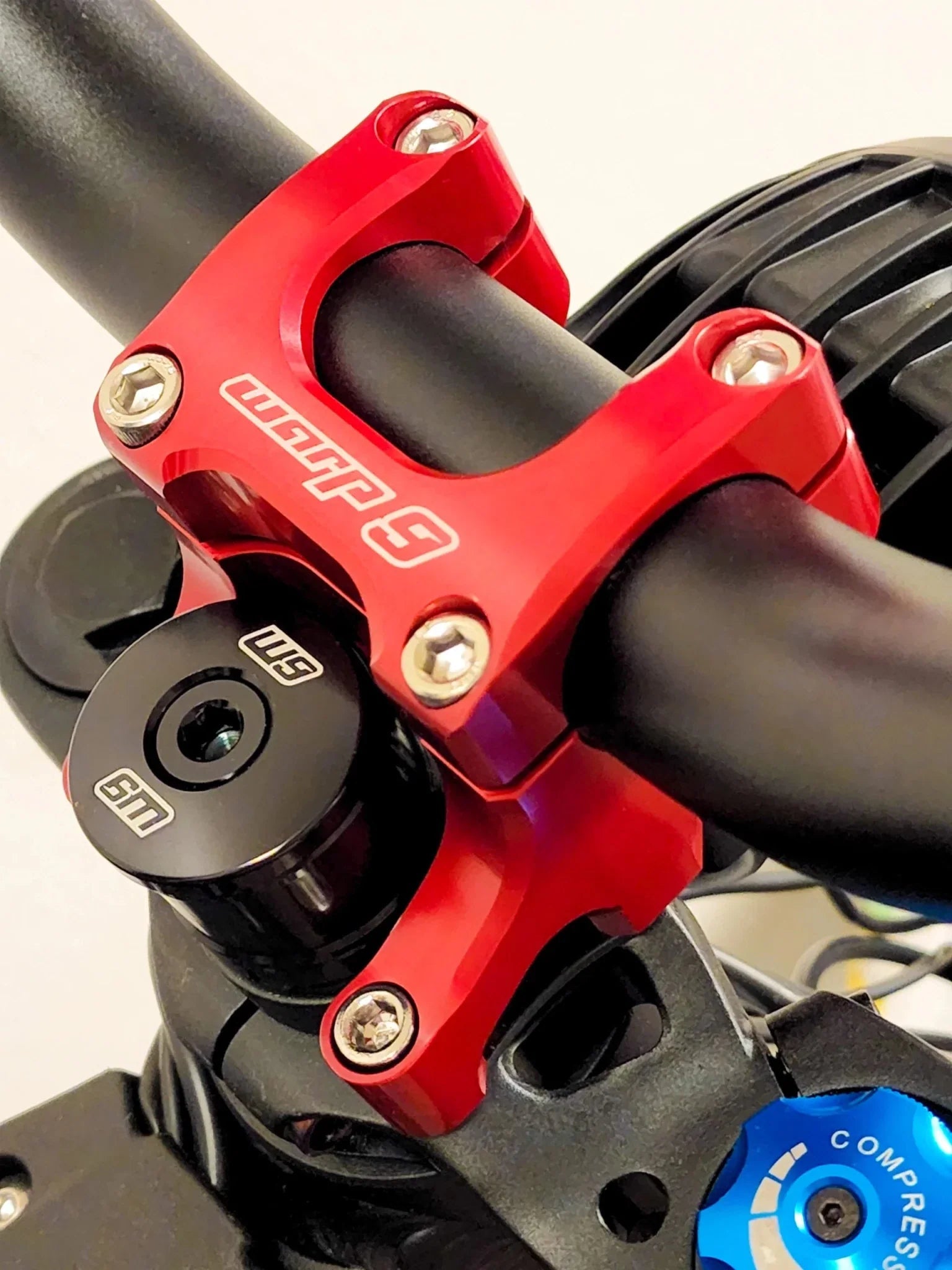 Warp9Racing Bar Mount - BlackOut Moto