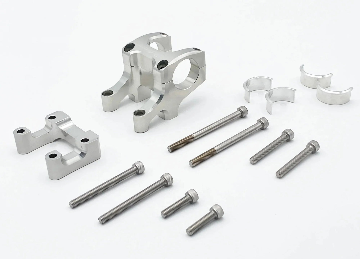 Warp9Racing Bar Mount - BlackOut Moto