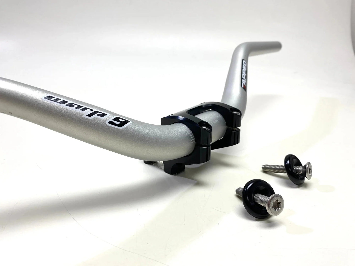 Warp9Racing E - Moto Tapped Handlebar 3.0" 80mm - BlackOut Moto