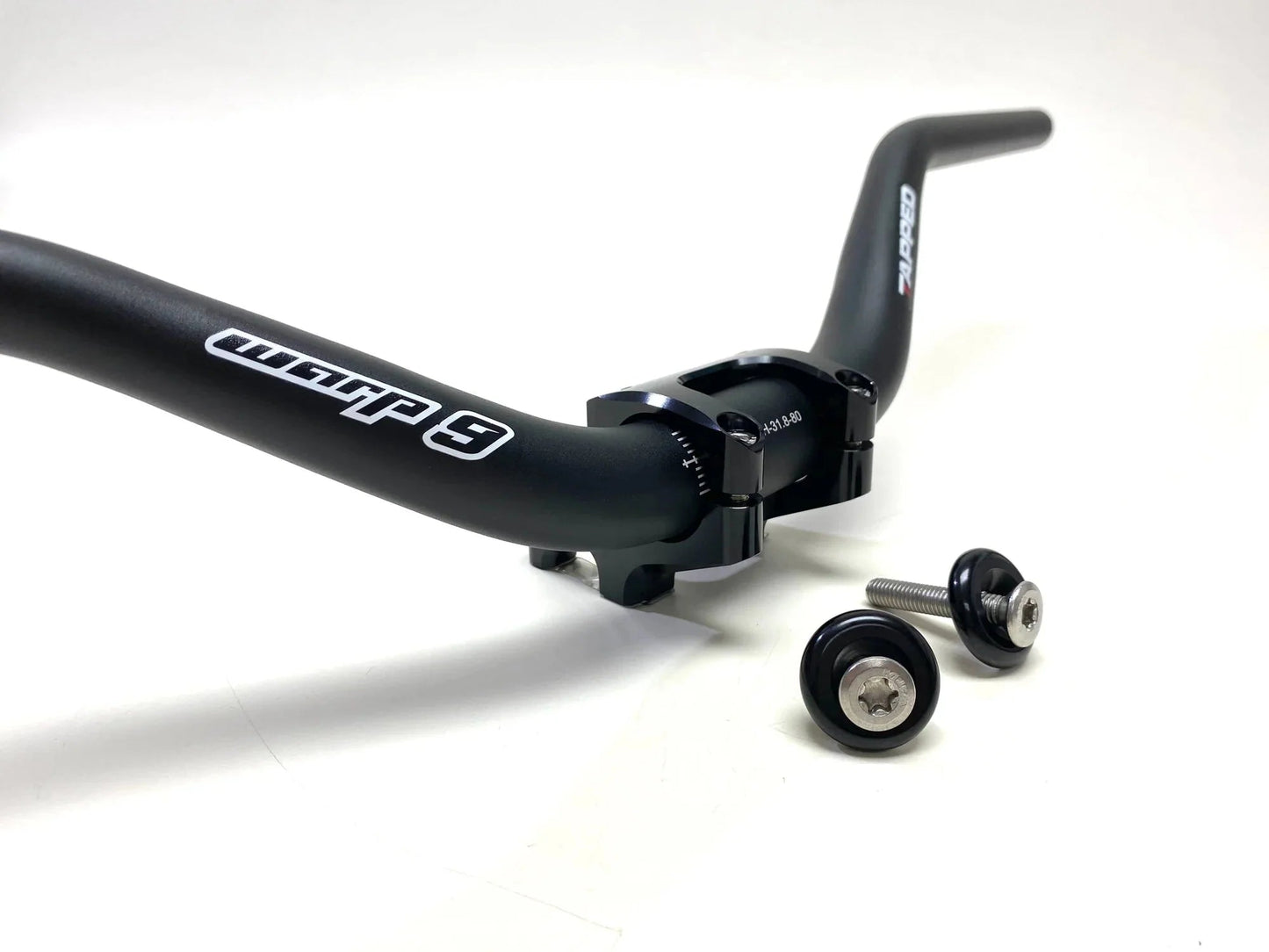 Warp9Racing E - Moto Tapped Handlebar 3.0" 80mm - BlackOut Moto