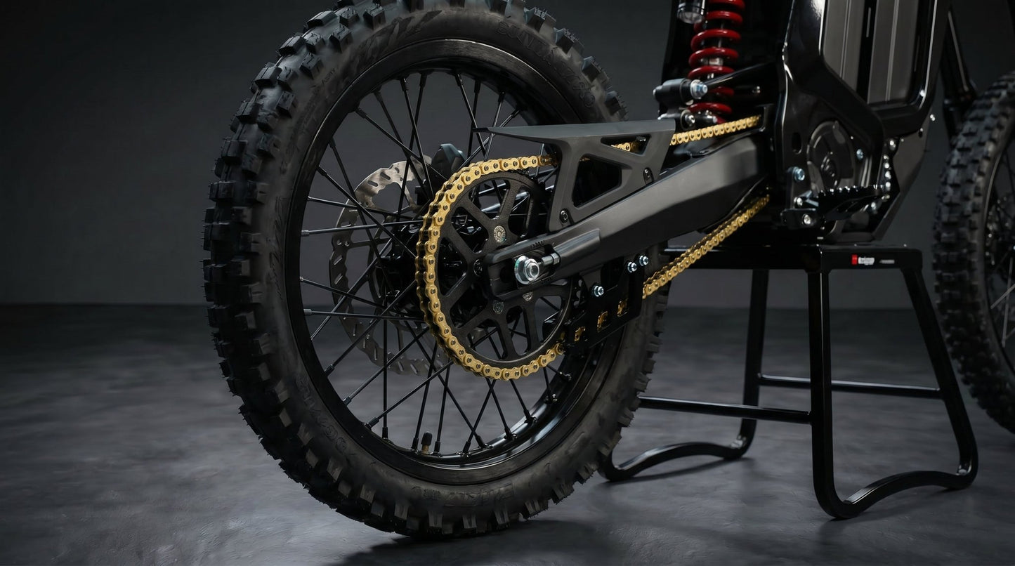 XE PRO S - 72v / 20kw - BlackOut Moto