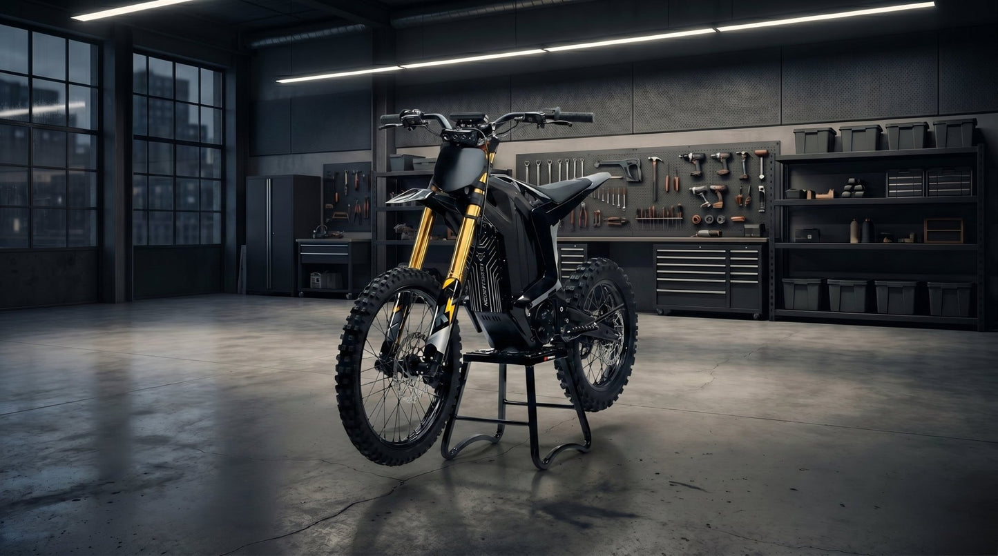 XE PRO S - 72v / 20kw - BlackOut Moto